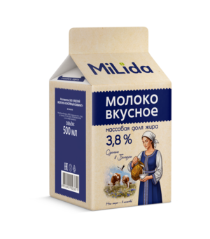 Молоко питьевое пастеризованное «Вкусное»
