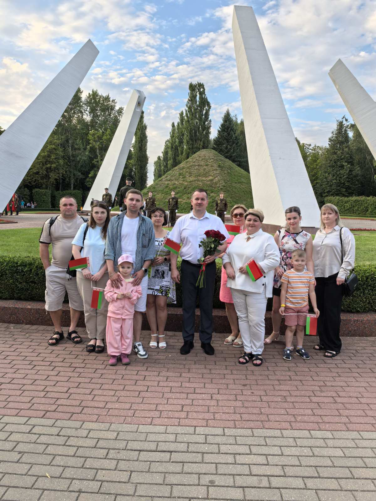 Возложение цветов в День белорусской письменности