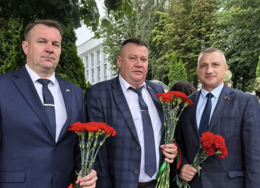 Митинг, ко Дню освобождения города от немецко-фашистских захватчиков