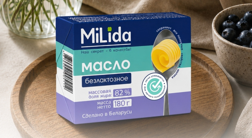 Новинка! Безлактозное сливочное масло!
