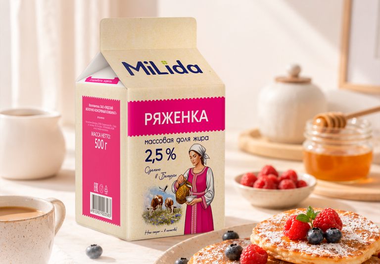 Новый дизайн Ряженки!