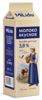 Молоко питьевое пастеризованное «Вкусное»