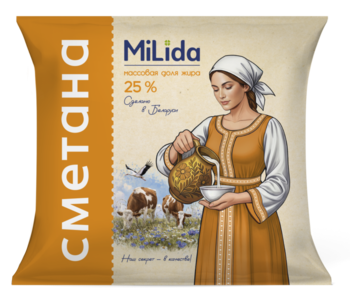 Сметана 25 %
